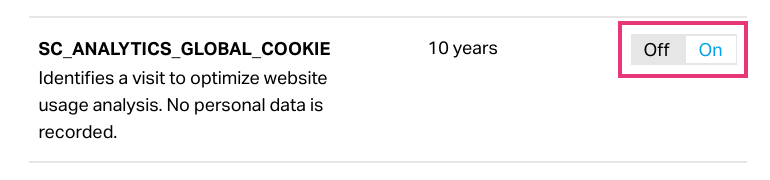 Screenshot of SC_ANALYTICS_GLOBAL_COOKIE setting in a cookie wall opt-in