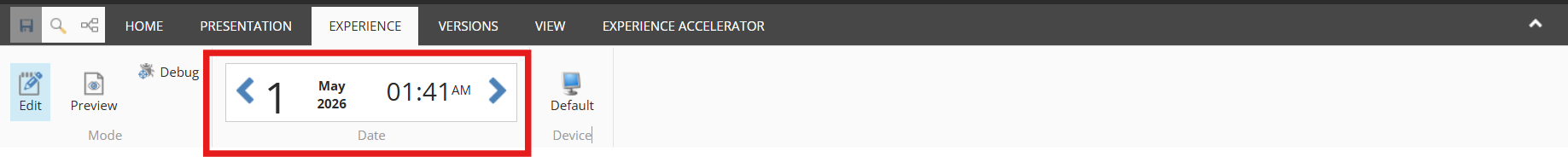 Datepicker in Sitecore Experience Editor